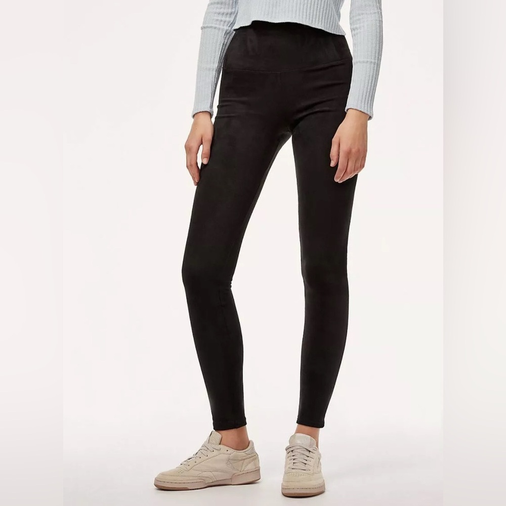 Aritzia Wilfred Daria Suede Legging